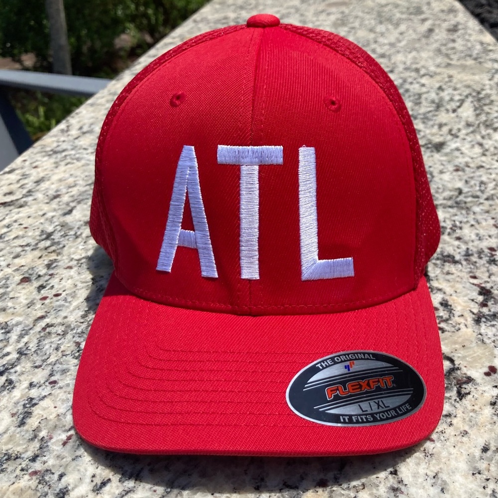 FLEXFIT Red Cap ATLANTA
